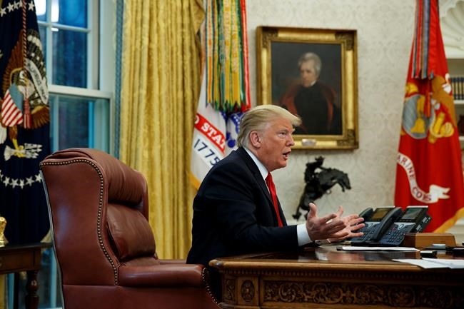 The Latest: Trump asks for journalist video 'if it exists' | iNFOnews.ca