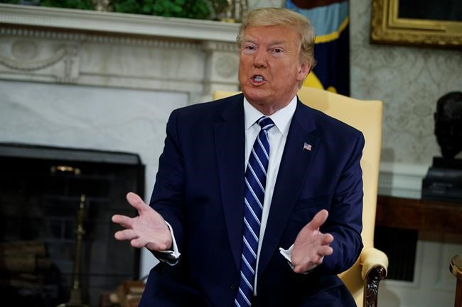 The Latest: Trump says he's in 'no hurry' to strike Iran | iNFOnews.ca