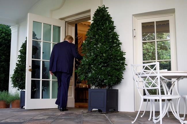 Trump trades arenas for Rose Garden in attack on Biden | iNFOnews.ca