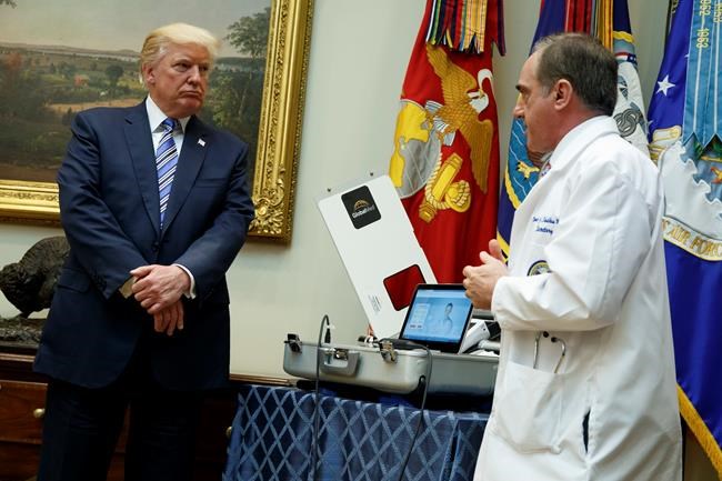 Trump promotes technology to improve veterans' health care | iNFOnews.ca