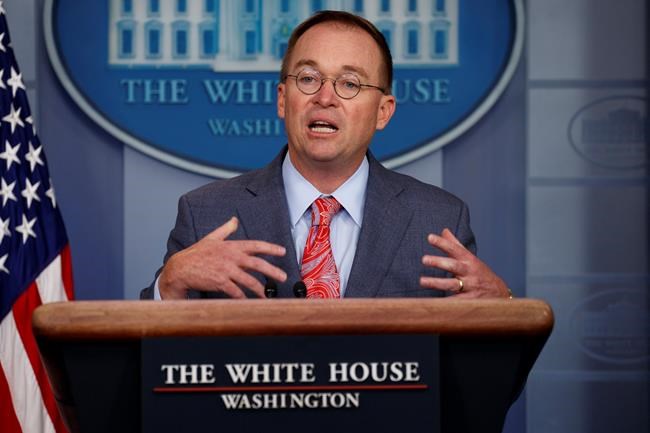 White House: Ukraine aid held up partly over election probe | iNFOnews.ca White House: Ukraine aid held up partly over election probe | iNFOnews.ca