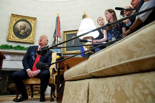 The Latest: Trump defends himself against European criticism | iNFOnews.ca