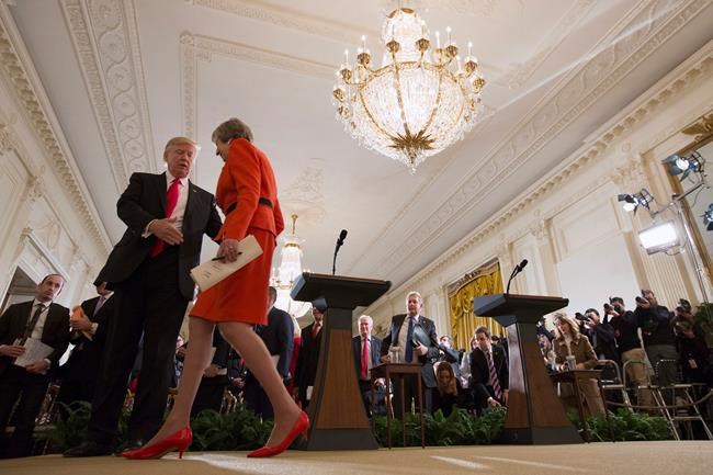 Trump, May affirm special relationship between US, UK | iNFOnews.ca