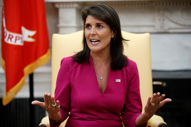 The Latest: Haley departure raises question about Trump team | iNFOnews.ca