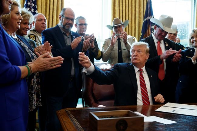 Trump issues first veto after rebuke of border order | iNFOnews.ca