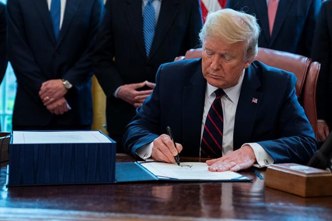 Congress locks Trump oversight into $2.2 trillion package | iNFOnews.ca