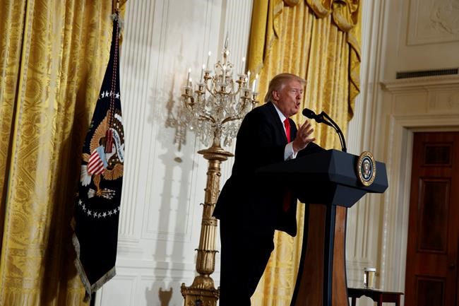 Trump praises his 'fine-tuned machine,' says media dishonest | iNFOnews.ca
