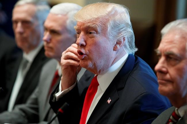 The Latest: Meeting with Iraqis, Trump criticizes Iran deal | iNFOnews.ca