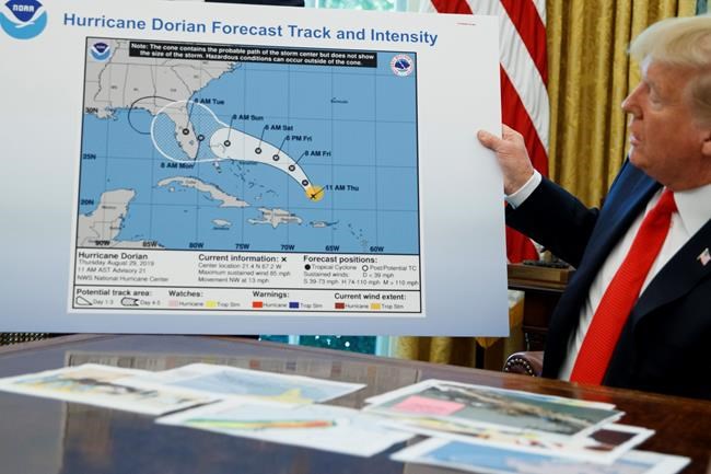 Agency reverses course on Trump's Alabama hurricane claim | iNFOnews.ca