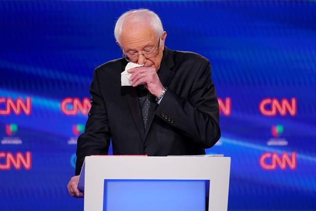 'Bigger than any one of us': Biden, Sanders tackle pandemic | iNFOnews.ca CP957662131