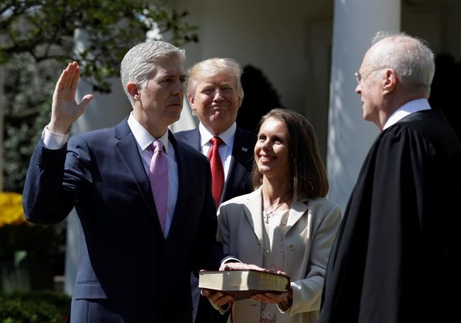 The Latest: Gorsuch pledges to be 'servant' of Constitution | iNFOnews.ca