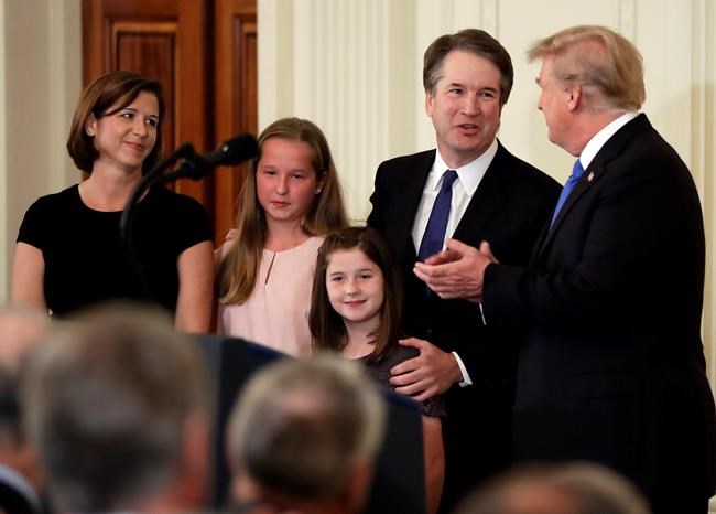 Kavanaugh's professional life spent in GOP legal circles | iNFOnews.ca CP1711389730