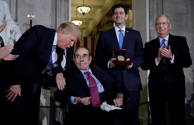 The Latest: Trump calls Bob Dole 'a true American hero' | iNFOnews.ca CP1821548607