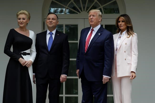 The Latest: Trump may visit Poland again in September | iNFOnews.ca