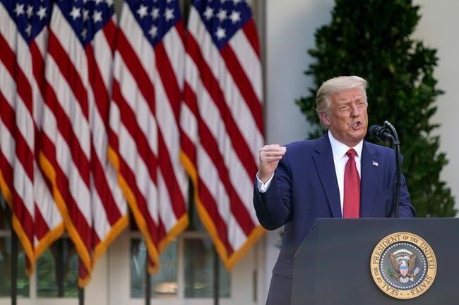 Trump bristles at question about police killing Blacks | iNFOnews.ca CP647211749