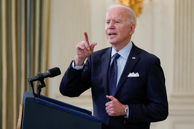 Biden aims to vaccinate 70% of American adults by July 4 | iNFOnews.ca CP1576690452