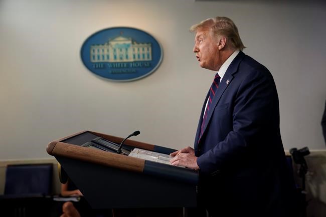 Trump says of Ghislaine Maxwell, 'I wish her well' | iNFOnews.ca CP407193380