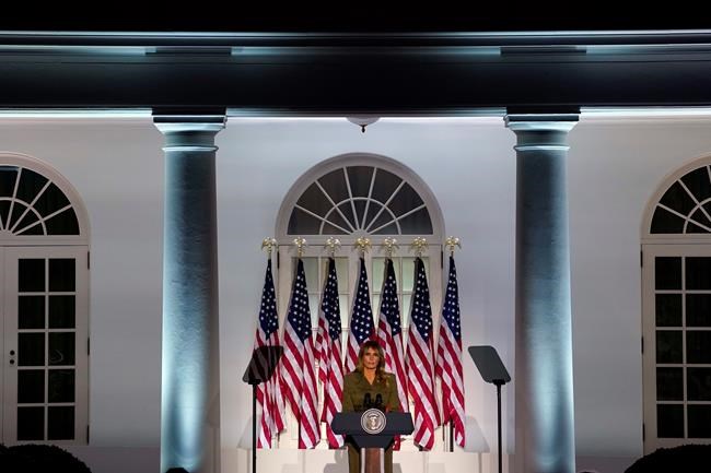 Melania Trump tells virus sufferers they're 'not alone' | iNFOnews.ca