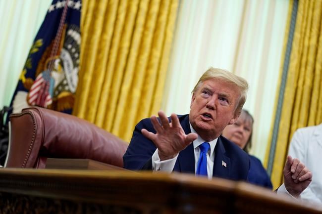 Trump vetoes measure to restrain his actions against Iran | iNFOnews.ca CP461924122