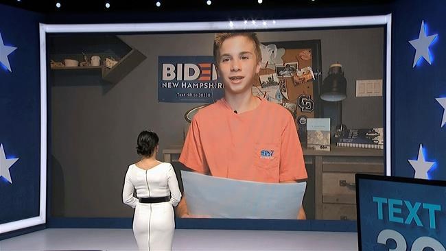 In moving speech, boy says Biden helped him overcome stutter | iNFOnews.ca CP780451436