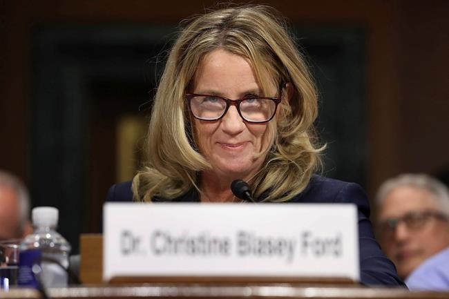 Celebrity reaction to the testimony of Christine Blasey Ford | iNFOnews.ca CP1180313374