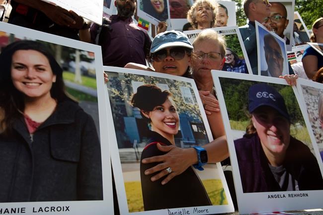 Relatives of passengers killed in Boeing crash protest in DC | iNFOnews.ca Relatives of passengers killed in Boeing crash protest in DC | iNFOnews.ca