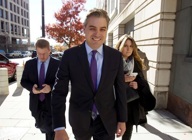 The Latest: CNN's Acosta returns to White House after ruling | iNFOnews.ca