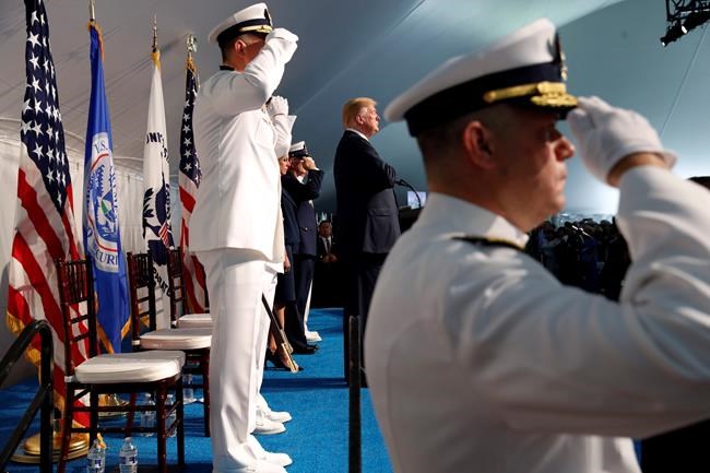 Trump: America is safe because Coast Guard is 'strong' | iNFOnews.ca