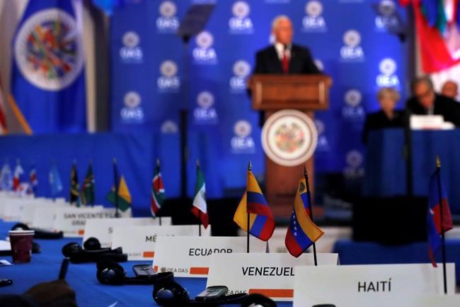 US asks Organization of American States to suspend Venezuela | iNFOnews.ca