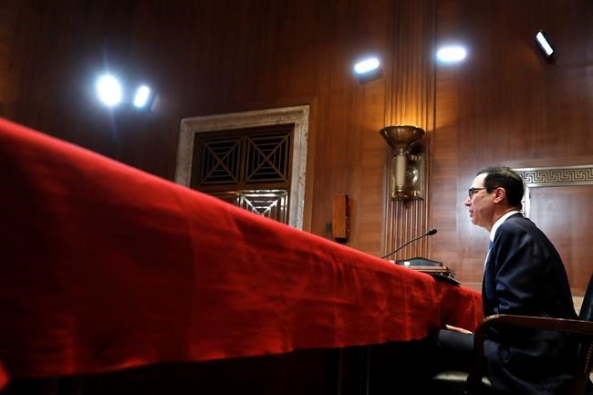 Mnuchin says courts need to settle fight over Trump's taxes | iNFOnews.ca CP1751279681