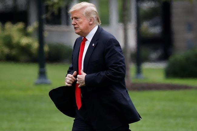 Trump says his past accusers influence thinking on Kavanaugh | iNFOnews.ca