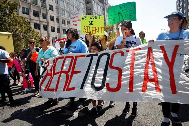 The Latest: San Diego DACA protest draws 1,000 | iNFOnews.ca The Latest: San Diego DACA protest draws 1,000 | iNFOnews.ca