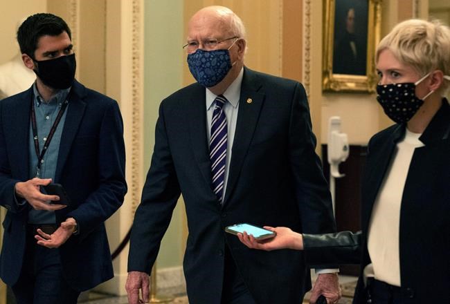 At 80, Vermont's Sen. Leahy ready to run impeachment trial | iNFOnews.ca