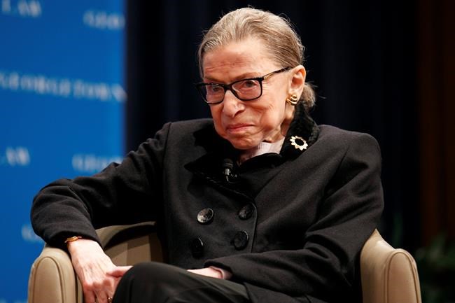 Ginsburg back on bench after stomach bug | iNFOnews.ca