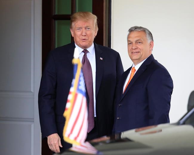Trump meets Hungary's far-right prime minister | iNFOnews.ca Trump meets Hungary's far-right prime minister | iNFOnews.ca
