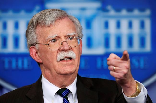 Bolton defends not listening to Khashoggi tape | iNFOnews.ca