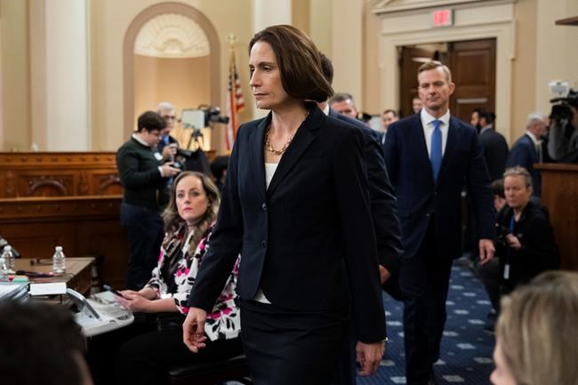 Former Trump adviser undercuts GOP impeachment defences | iNFOnews.ca CP1860940591