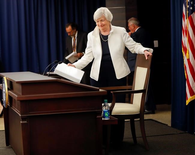The Latest: Yellen stays quiet on wanting 2nd term | iNFOnews.ca
