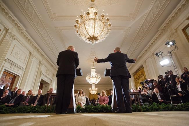 Trump charts new Mideast course; maybe no separate Palestine | iNFOnews.ca