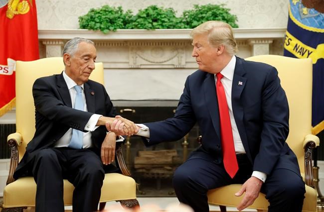 Trump meets president of Portugal at White House | iNFOnews.ca Trump meets president of Portugal at White House | iNFOnews.ca