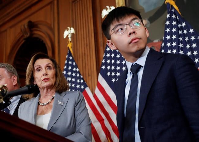 Pelosi welcomes Hong Kong pro-democracy activists to Capitol | iNFOnews.ca