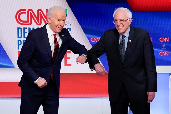 Biden looks to placate Sanders by letting him keep delegates | iNFOnews.ca CP649216865