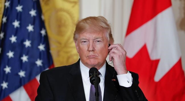 News conferences raise issue of Trump seeking softballs | iNFOnews.ca CP1951130705