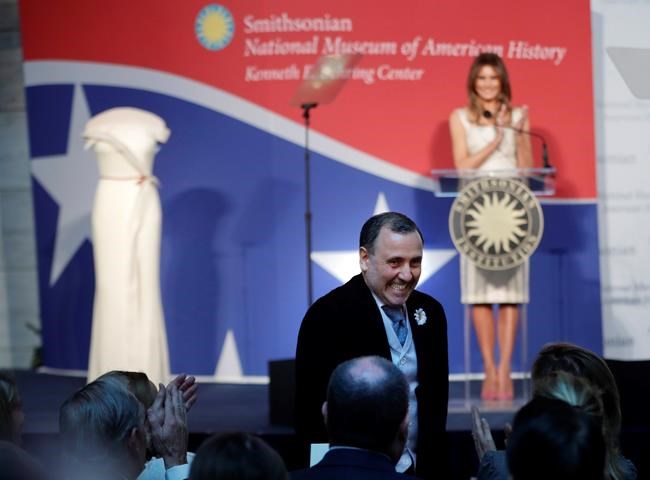 First lady donates inaugural gown to Smithsonian | iNFOnews.ca