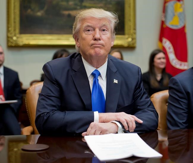 Trump tweets that Iran is 'on notice' for firing missile | iNFOnews.ca