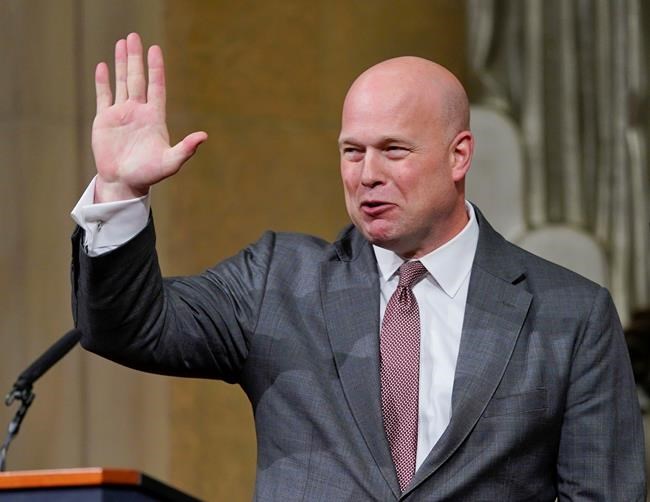 The Latest: Anti-Democrat group paid Whitaker nearly $1M | iNFOnews.ca