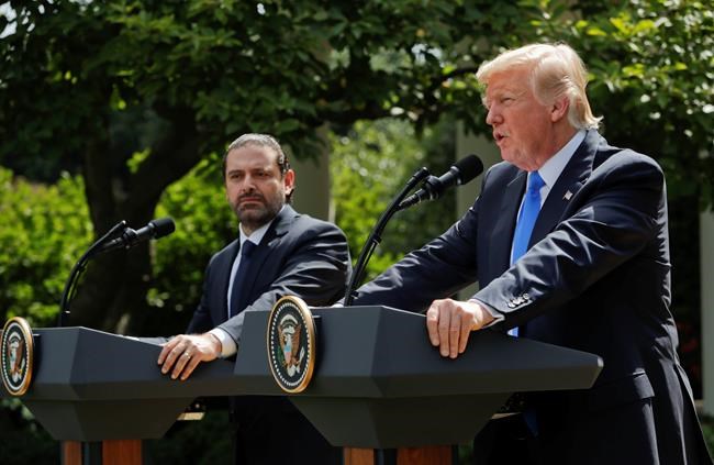 Trump, Lebanese leader pledge solidarity against terrorism | iNFOnews.ca