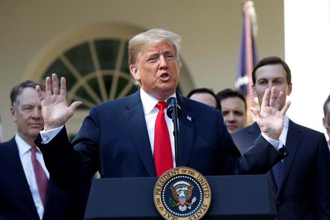 The Latest: Trump hails trade pact with Canada, Mexico | iNFOnews.ca