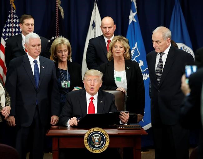 Trump signals changes to US interrogation, detention policy | iNFOnews.ca