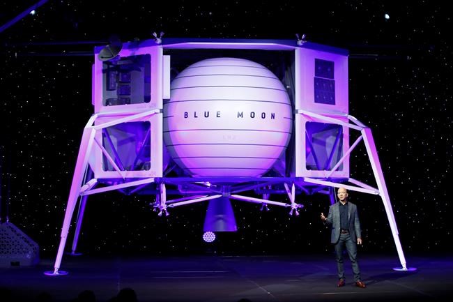 Amazon's Bezos says he'll send a spaceship to the moon | iNFOnews.ca